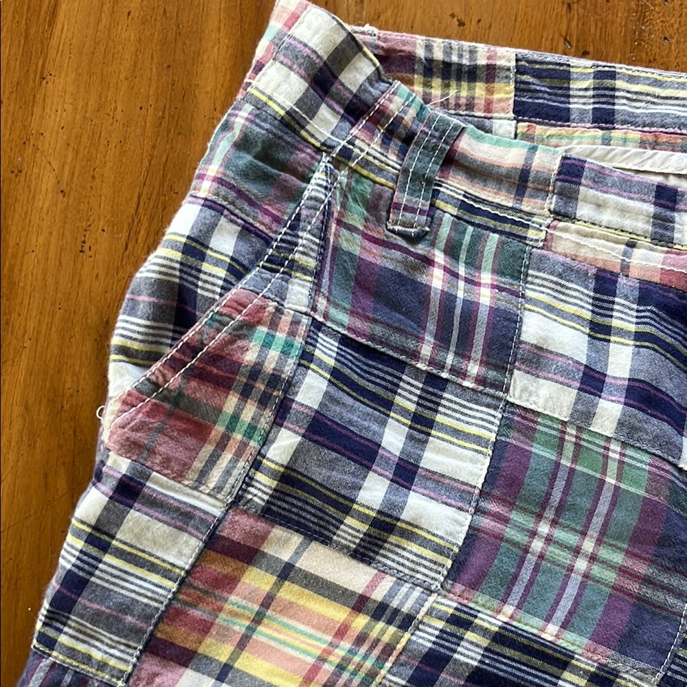 J. Crew Multicolor Plaid Women’s Shorts - Picture 3 of 5